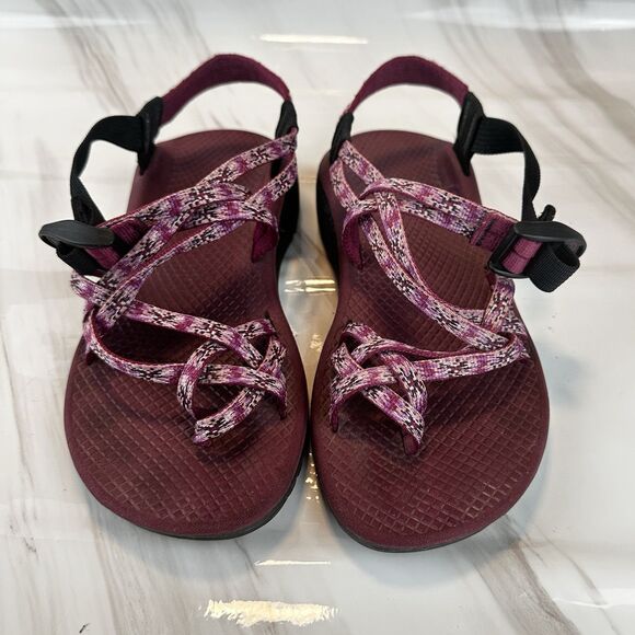 Chaco ZX2 Ecotread Dagger Pink Athletic Strappy Sandal Women's Sz 7 - Picture 1 of 11